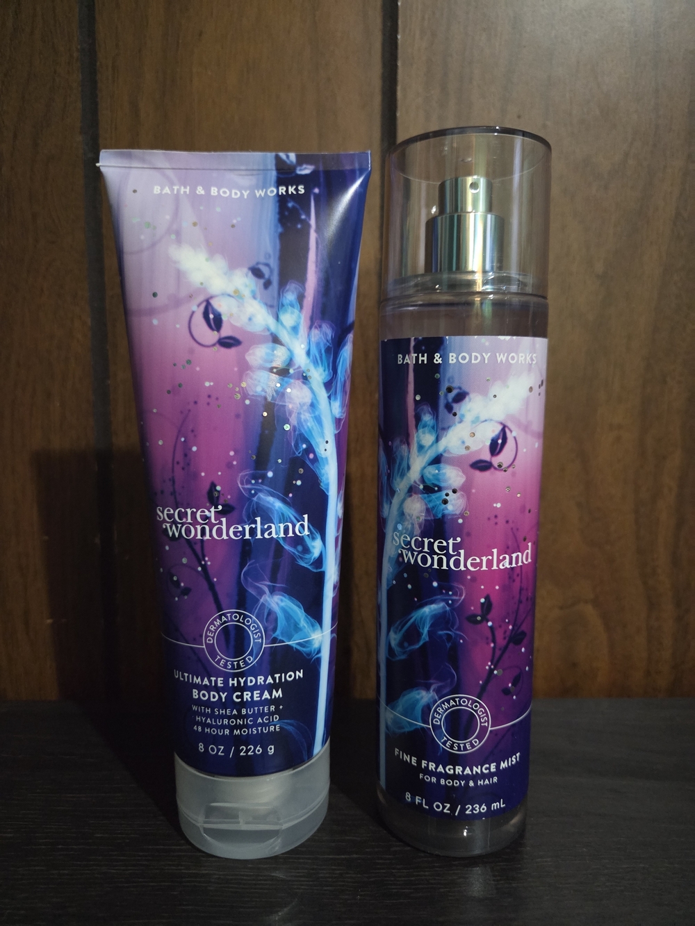 Bath & Body Works Secret Wonderland Body Cream & Fragrance Mist